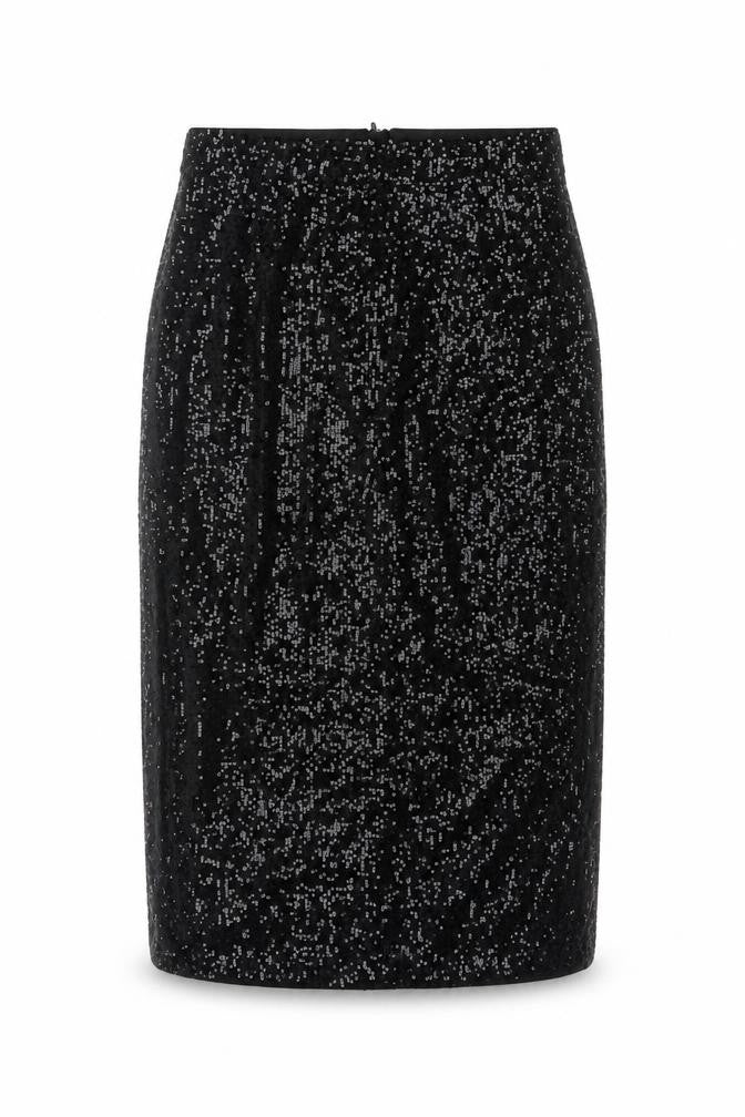 Marks and Spencer Women’s Black Sequin Pencil Skirt Size 10