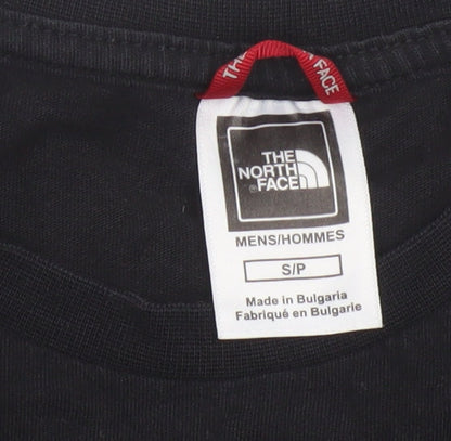 The North Face Men's Black Cotton Crew Neck T-Shirt Size S