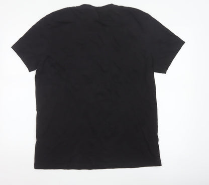 Timberland Men's Black XL Slim Fit Organic Cotton T-Shirt