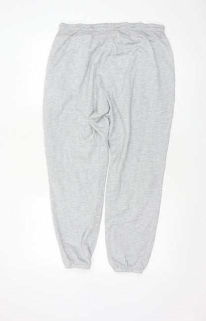 GAP Womens Grey Fleece Sweatpants L Comfortable Casual Joggers