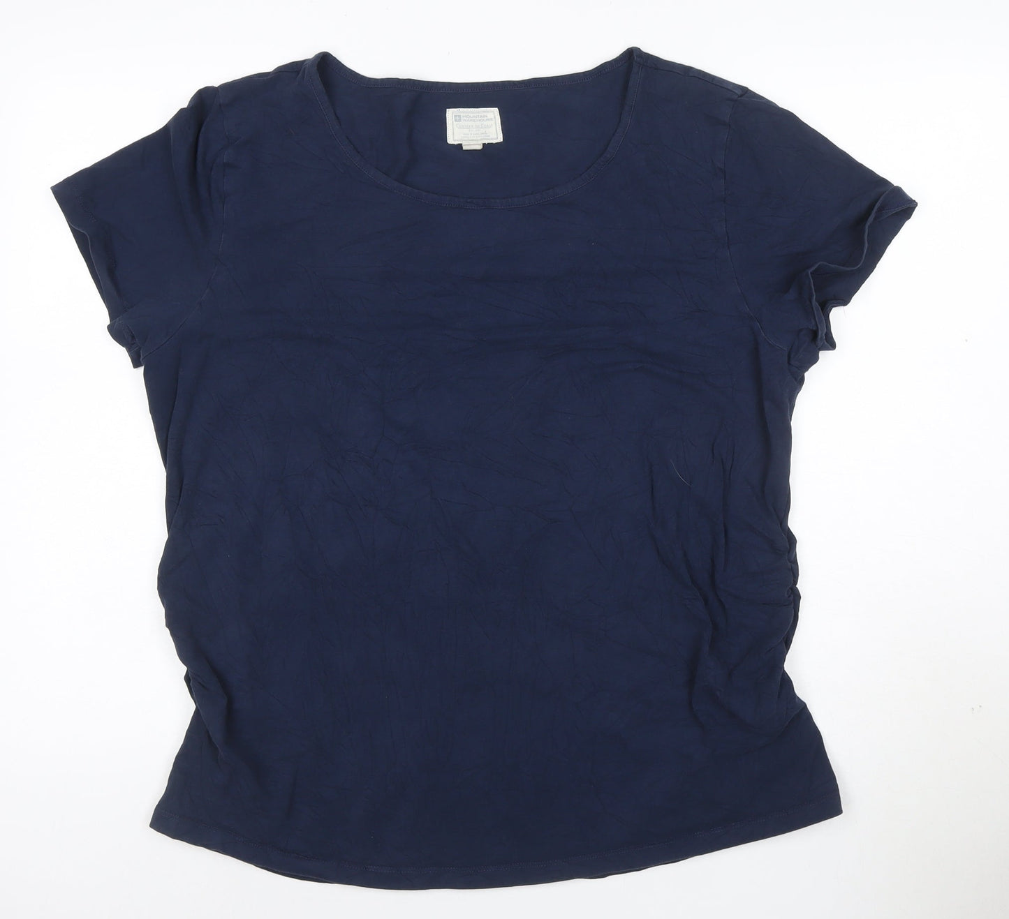 Mountain Warehouse Women’s Blue Cotton Short Sleeve T-Shirt UK 20