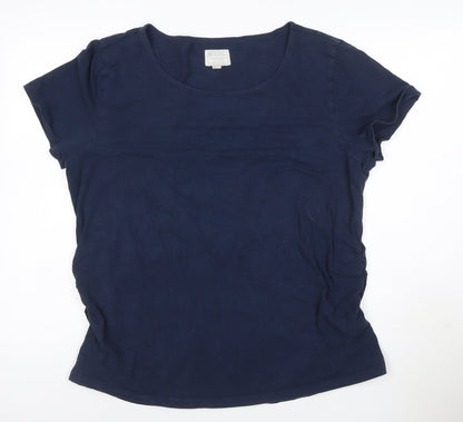 Mountain Warehouse Women’s Blue Cotton Short Sleeve T-Shirt UK 20