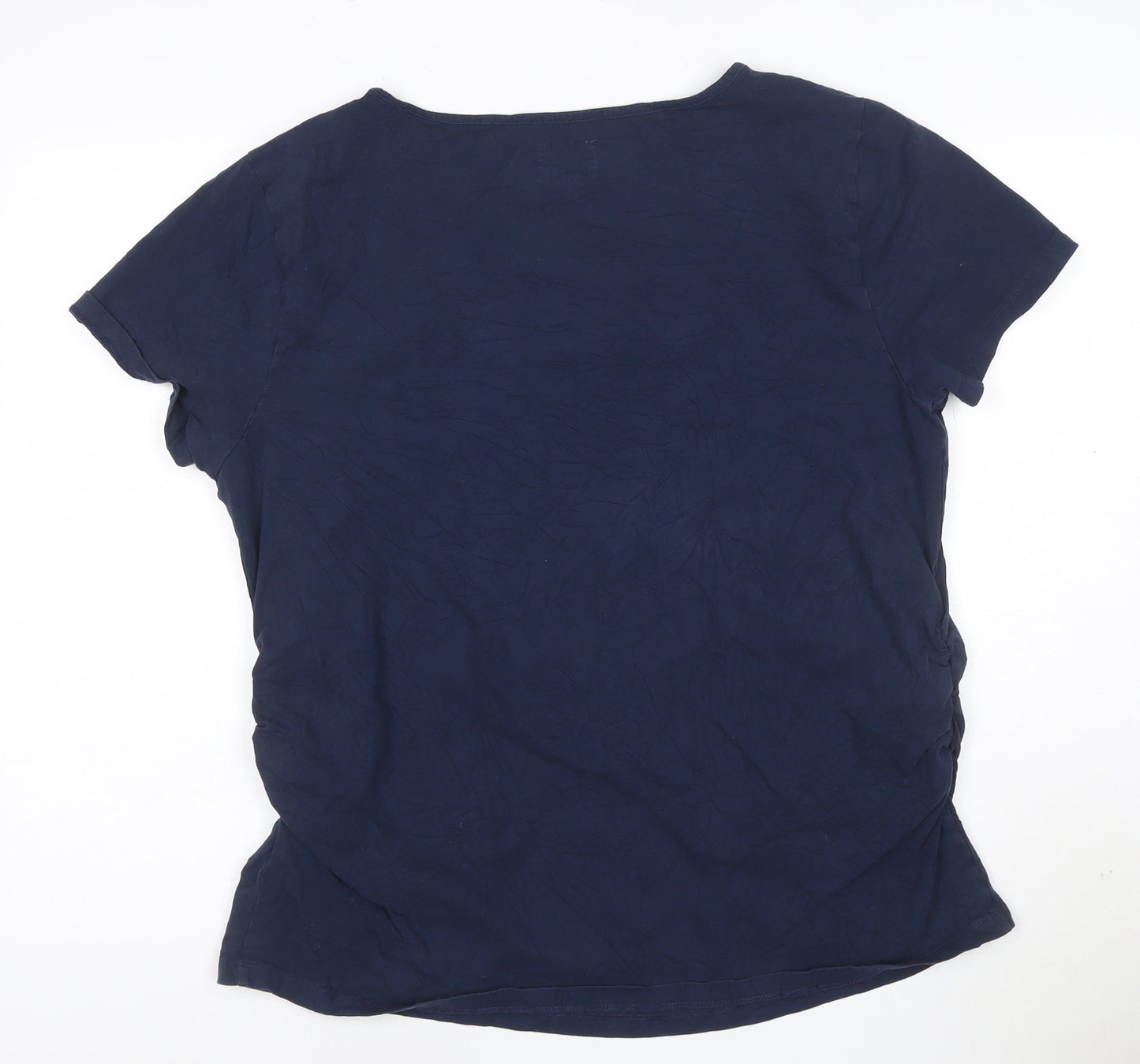 Mountain Warehouse Women’s Blue Cotton Short Sleeve T-Shirt UK 20