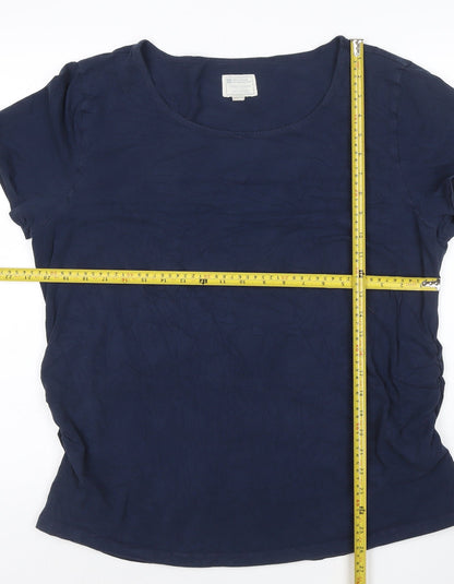Mountain Warehouse Women’s Blue Cotton Short Sleeve T-Shirt UK 20