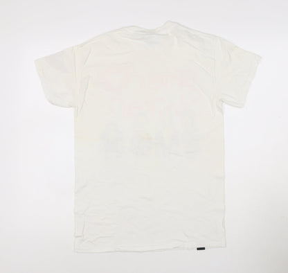 Gildan Men’s White Enter Shikari Band Graphic Cotton T-Shirt Size S