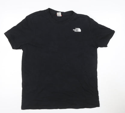 The North Face Men's Black Cotton Graphic Outdoor T-Shirt L
