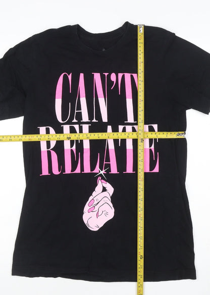 Jeffree Star Women's Black T-Shirt Medium Graphic Short Sleeve