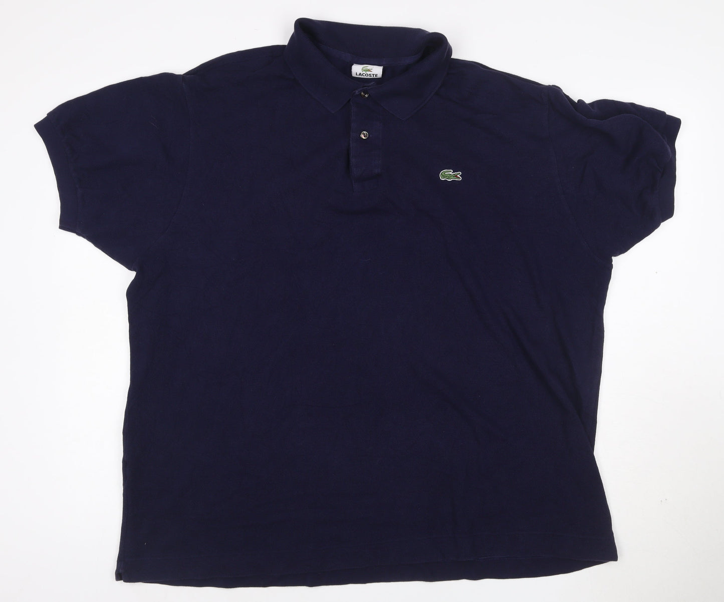 Lacoste Men's Blue 4XL Cotton Polo Shirt Classic Fit