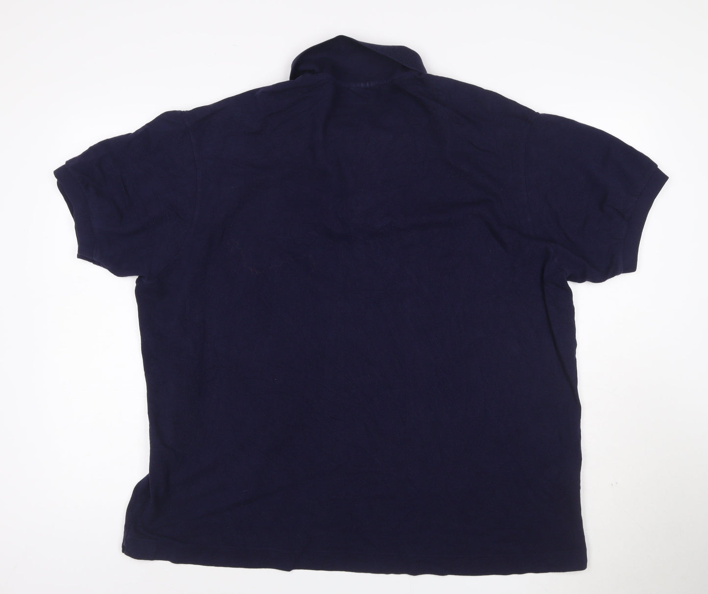 Lacoste Men's Blue 4XL Cotton Polo Shirt Classic Fit
