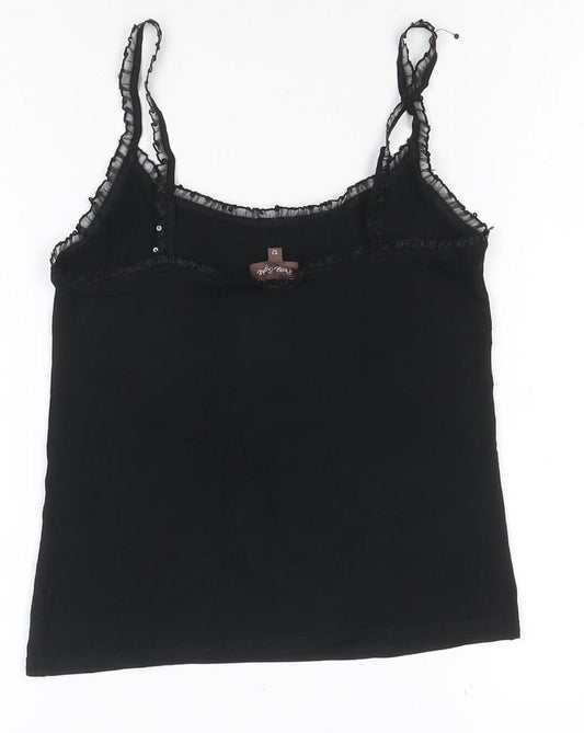 Phase Eight Women's Black Size 12 Camisole Viscose Top