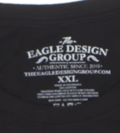 The Eagle Design Group Women’s Black Pirate Couture 2XL Cotton T-Shirt