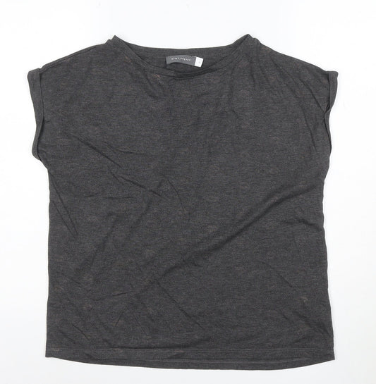 Mint Velvet Women's Grey Basic Jersey T-Shirt Size M