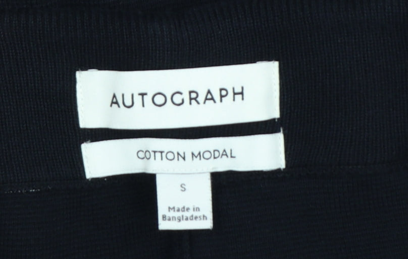Marks and Spencer Autograph Men's Black Sweat Shorts Small