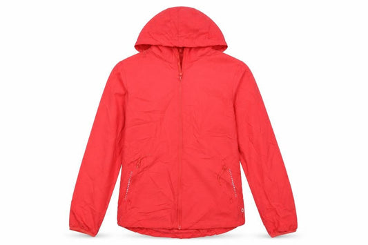 Marks and Spencer Women Red Size 12 Hooded Windbreaker Jacket