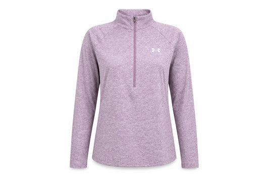 Under Armour Womens Purple 1/2 Zip Pullover Sweatshirt XS