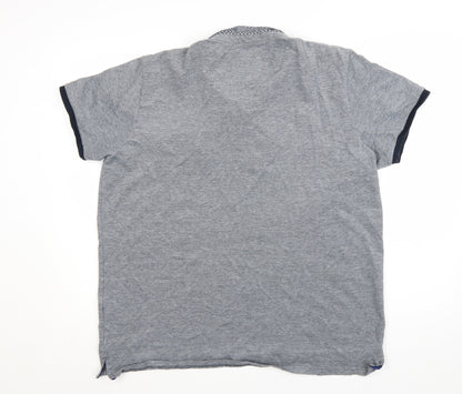 Le Shark Men’s Grey Short Sleeve Polo Shirt 2XL Regular Fit