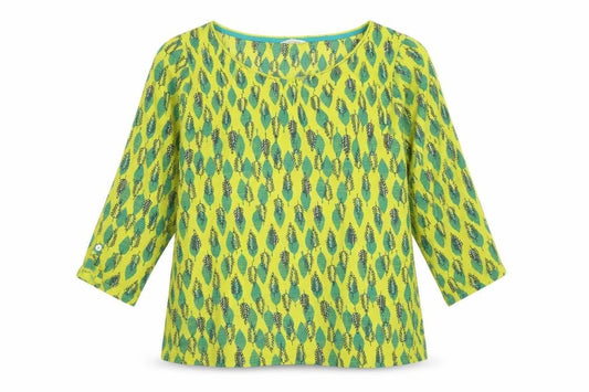 White Stuff Women's Multicoloured Cotton Tunic Blouse Size 14