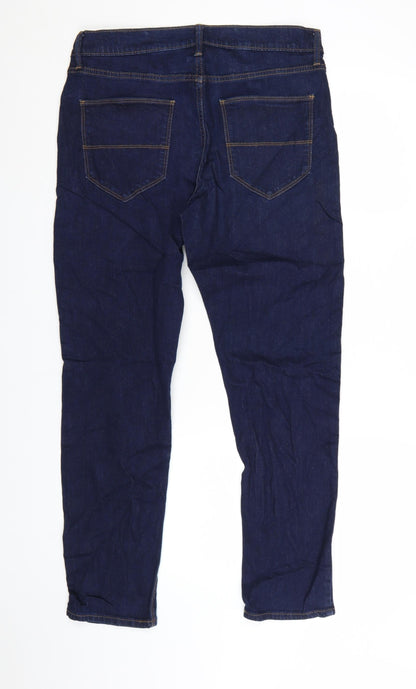 Marks and Spencer Men's Blue Slim Fit Jeans 32W 29L Denim