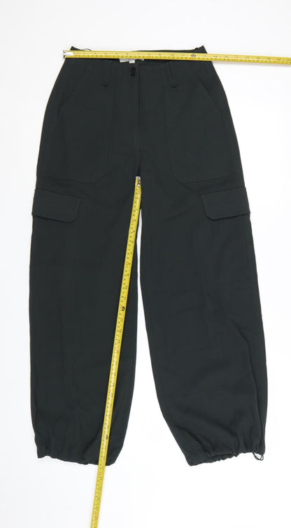 Marks and Spencer Women’s Black Cargo Trousers Size 6 Petite