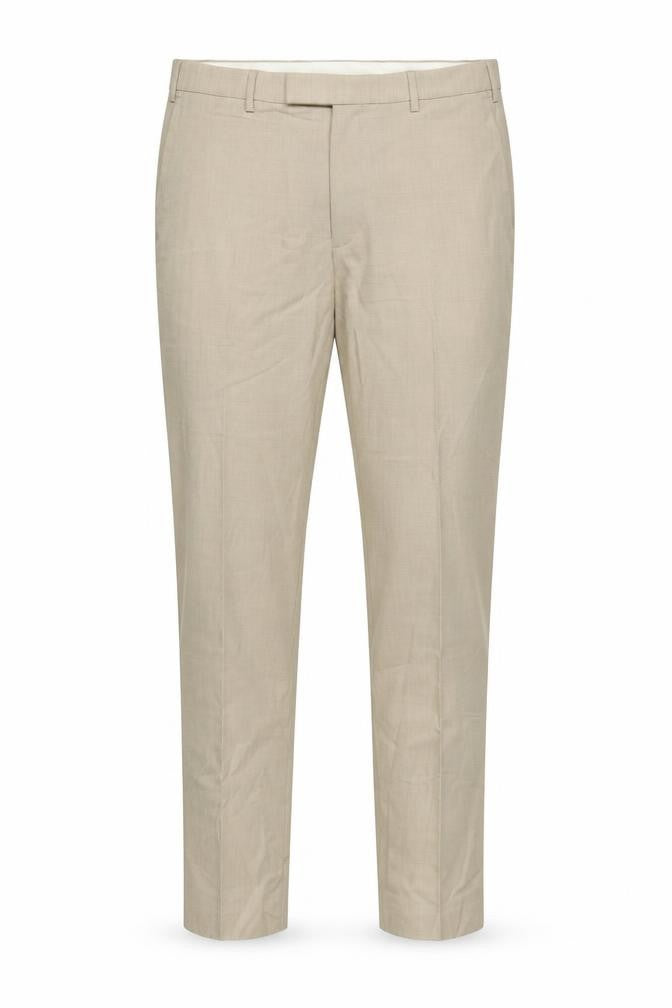 Marks and Spencer Autograph Men's Beige Wool Blend Tailored Trousers 38R