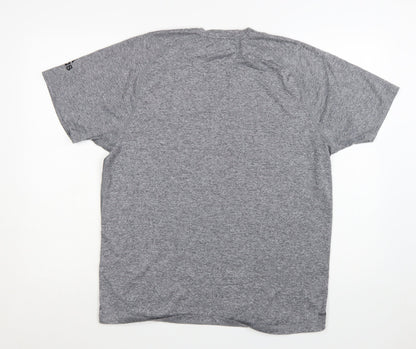 Adidas Men's Grey Freelift AEROREADY T-Shirt Size L