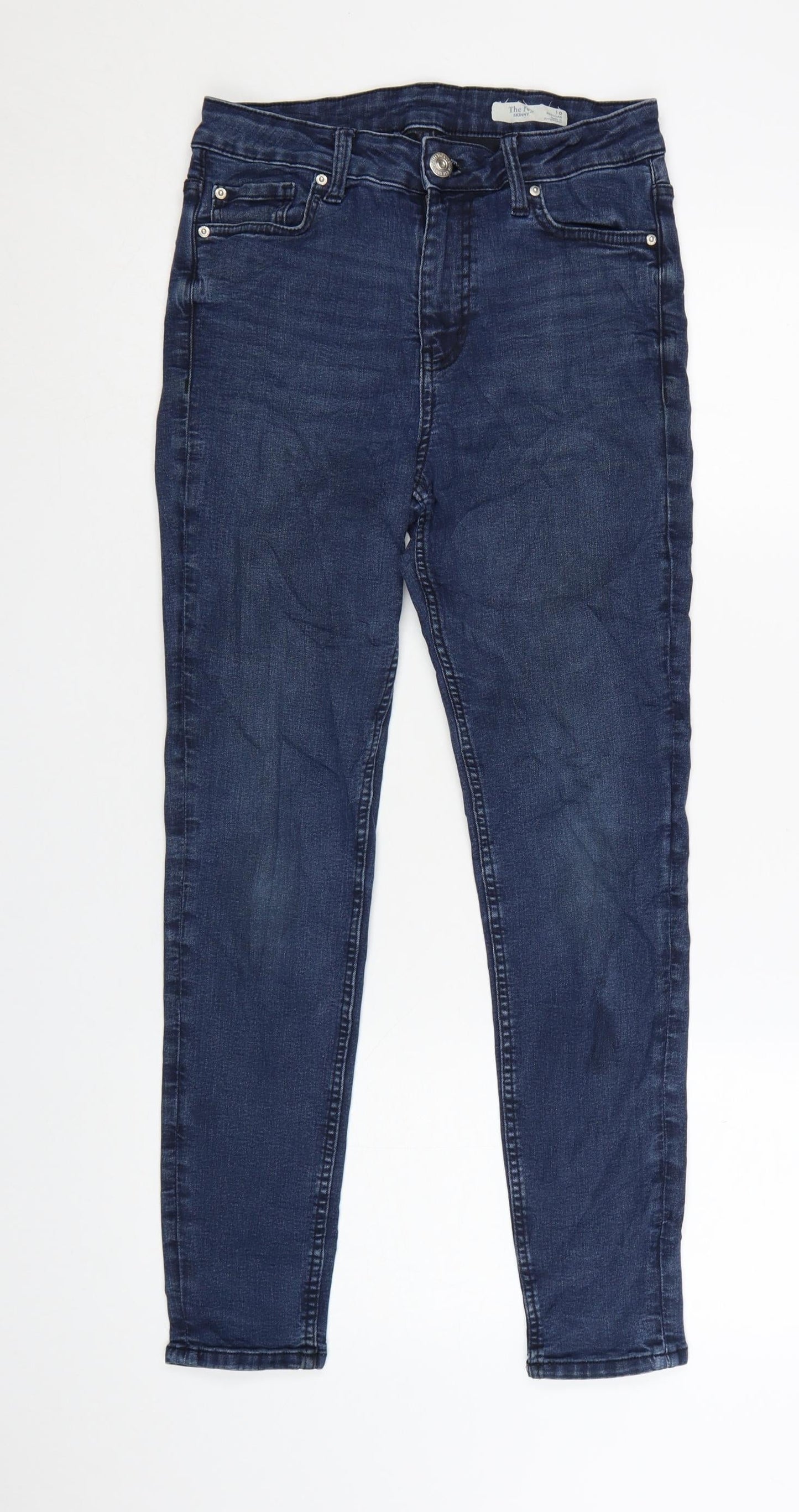 Marks and Spencer Women’s Blue Skinny Jeans Size 10 Regular Fit