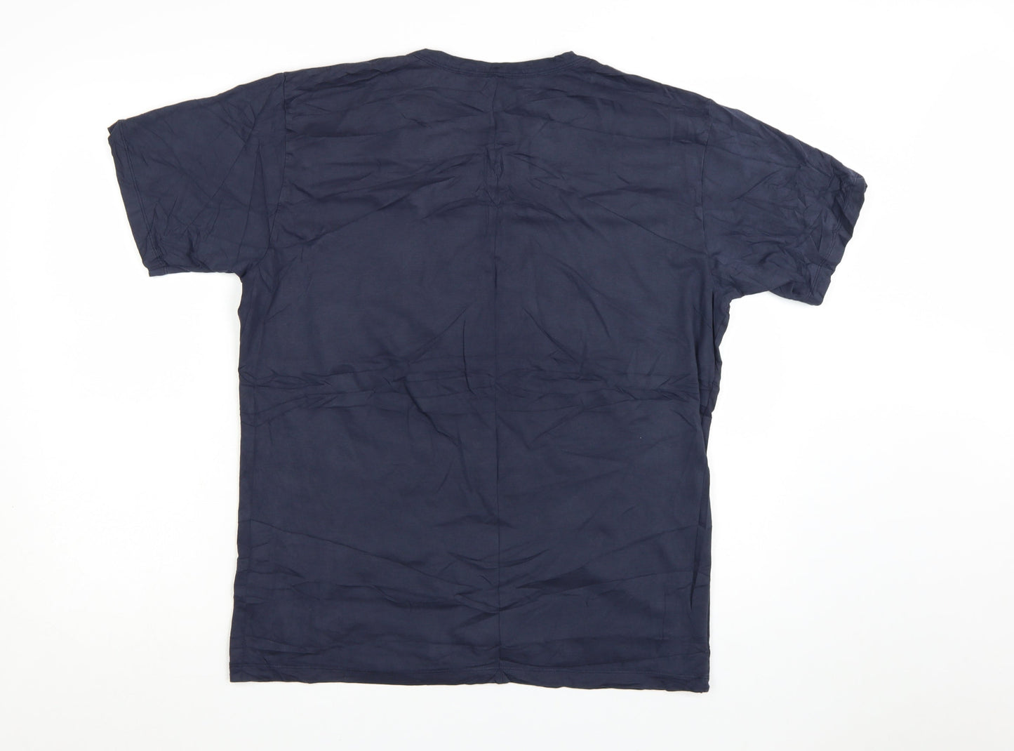 Uniqlo Men’s Blue AIRism Crew Neck Short Sleeve T-Shirt Size L