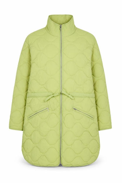 Marks and Spencer Women’s Green Quilted Mid-Length Coat Size 16