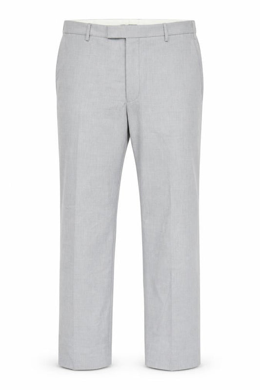 Marks and Spencer Men's Grey 36 Regular Fit Dress Trousers