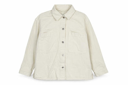 Marks and Spencer Women Beige L Basic Cotton Jacket