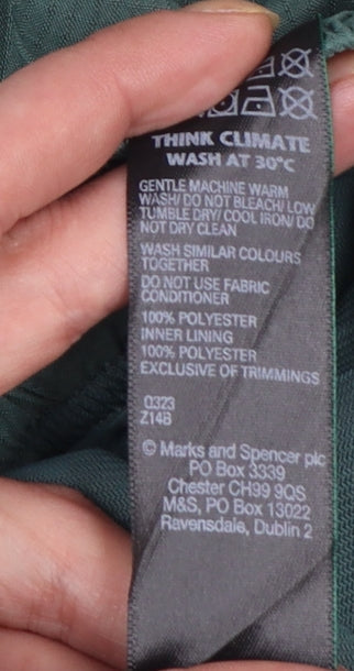 Marks and Spencer Goodmove Men's Green M Athletic Gym Shorts