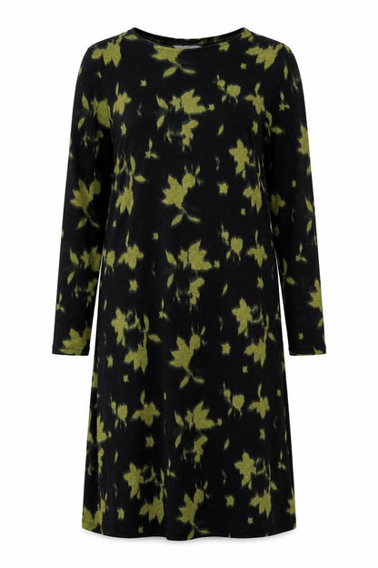 Marks and Spencer Womens Multicoloured Size 14 Long Sleeve Shift Dress