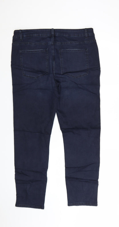 Marks and Spencer The Lily Women's Blue Slim Fit Jeans Size 18 Regular