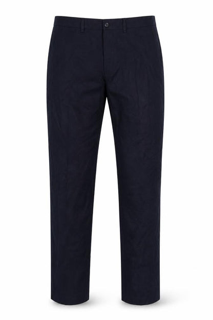 Marks and Spencer Men's Blue Slim Fit Trousers 34W 33L Polyester
