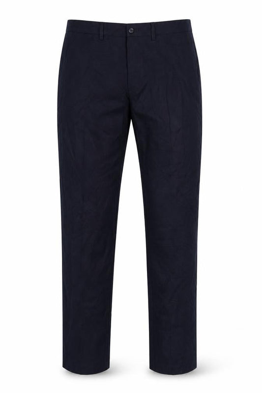 Marks and Spencer Men's Blue Slim Fit Trousers 34W 33L Polyester