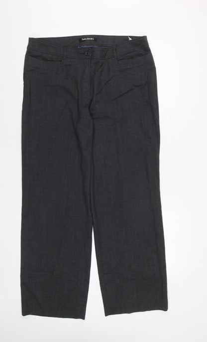 Betty Barclay Women’s Grey Wool Blend Dress Pants Size 14 Regular