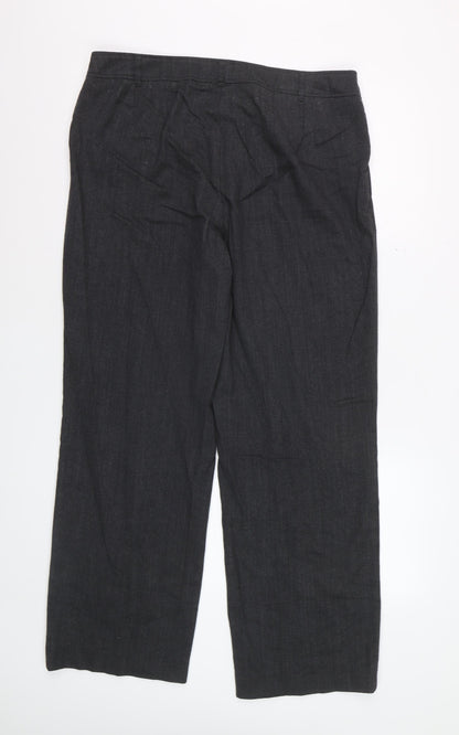 Betty Barclay Women’s Grey Wool Blend Dress Pants Size 14 Regular