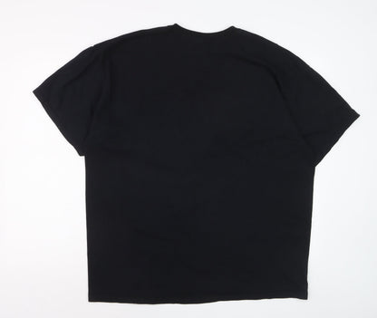 Bon Jovi Men's Black 2XL Band Graphic Short Sleeve T-Shirt