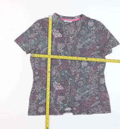 Marks and Spencer Per Una Women's Multicoloured Floral Blouse Size 8