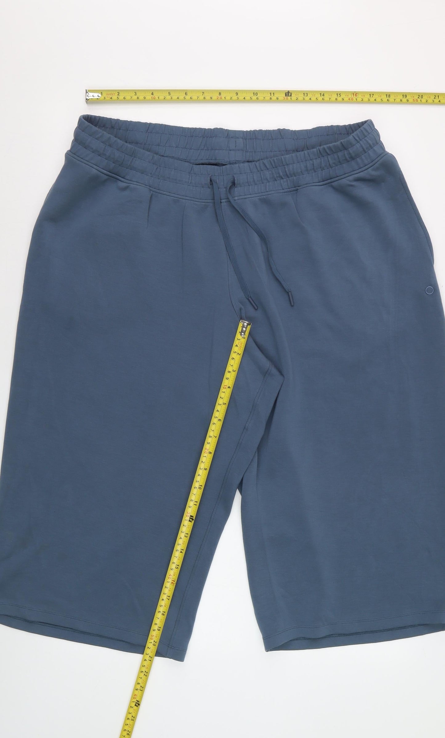 Marks and Spencer Goodmove Blue Cotton Jogger Trousers Women Size 20
