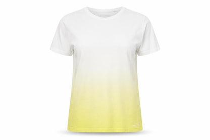 Craghoppers Women's Yellow Ombre Short Sleeve T-Shirt UK 14