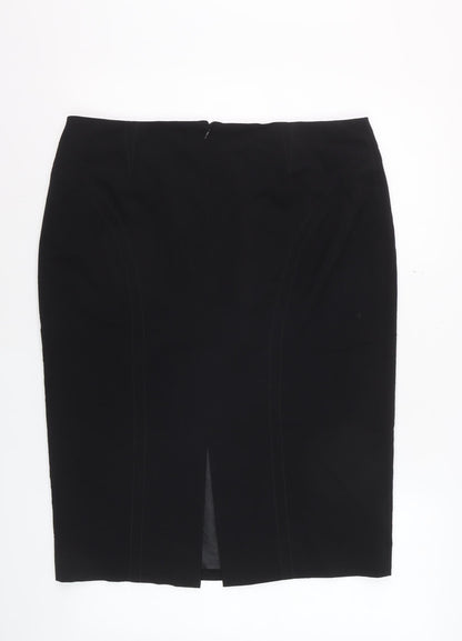 Marks and Spencer Women's Black Size 16 Pencil Skirt Workwear