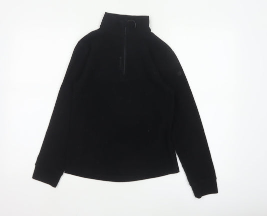 Lafuma Women's Black Fleece 1/2 Zip Pullover Sweatshirt Size S