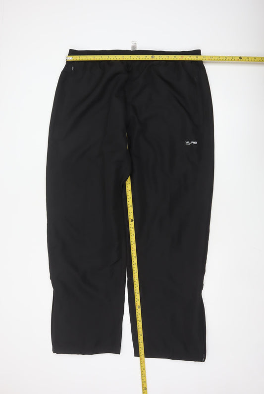 St. Bernard Men’s Black 2XL Sweatpants with Elastic Waist