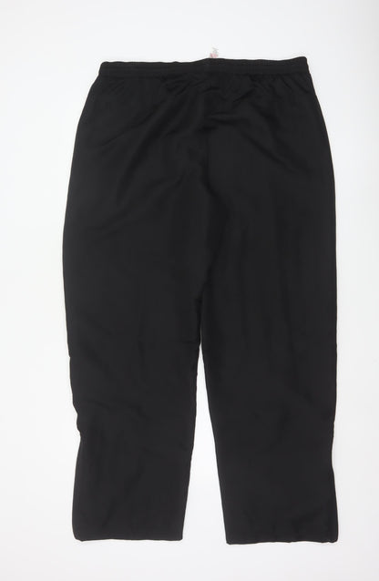 St. Bernard Men’s Black 2XL Sweatpants with Elastic Waist