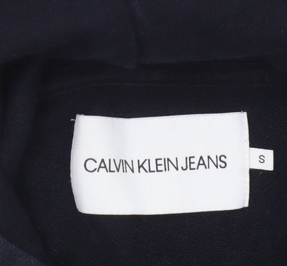 Calvin Klein Jeans Men's Black Pullover Hoodie Size S