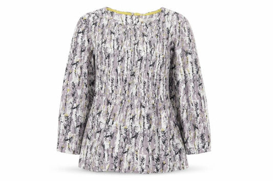 White Stuff Womens Multicoloured Floral Tunic Blouse UK 12 Modal Cotton