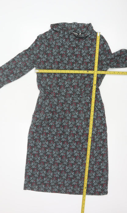 Seasalt Cornwall Women Multicoloured Floral Shift Dress Size 10