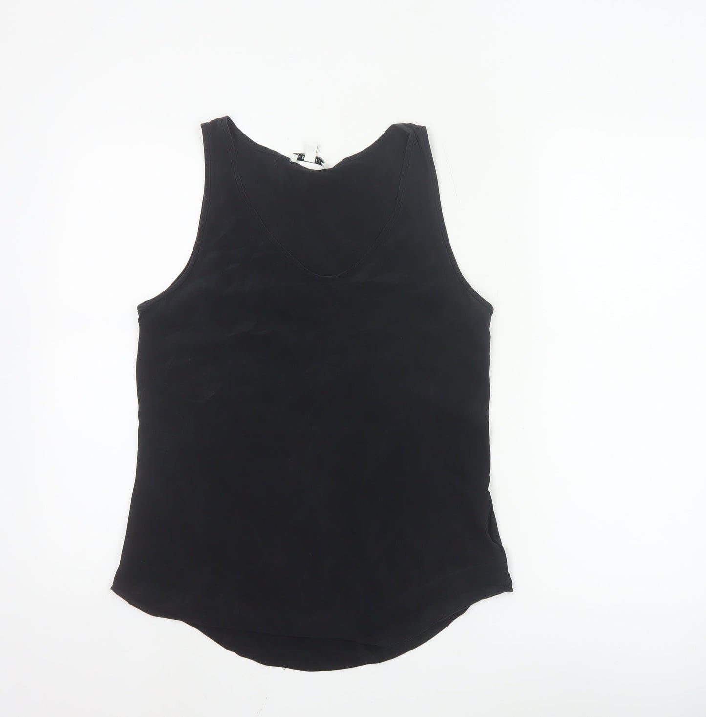 Nicole Farhi Women's Black Silk Camisole Tank Top Size 10