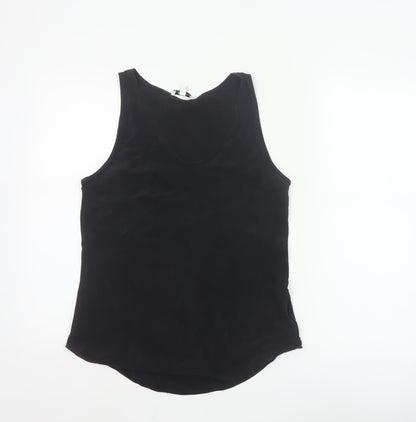 Nicole Farhi Women's Black Silk Camisole Tank Top Size 10